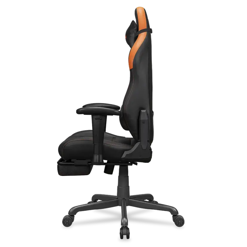 Игровое кресло Cougar Explore Neo, PVC Кожа, Черный | Оранжевый [4]