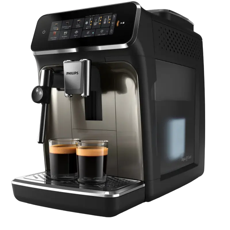 Портативная кофемашина Philips EP3326/90, Черный / Нержавеющая сталь [3]