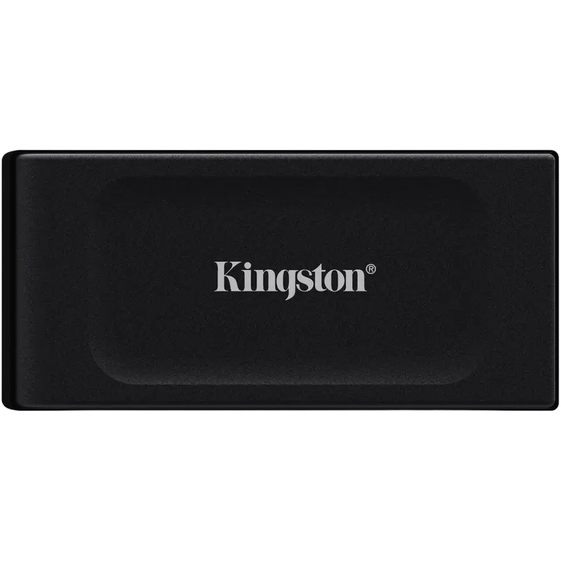 Внешний портативный SSD Kingston XS1000, 1 ТБ, Черный (SXS1000/1000G) [1]