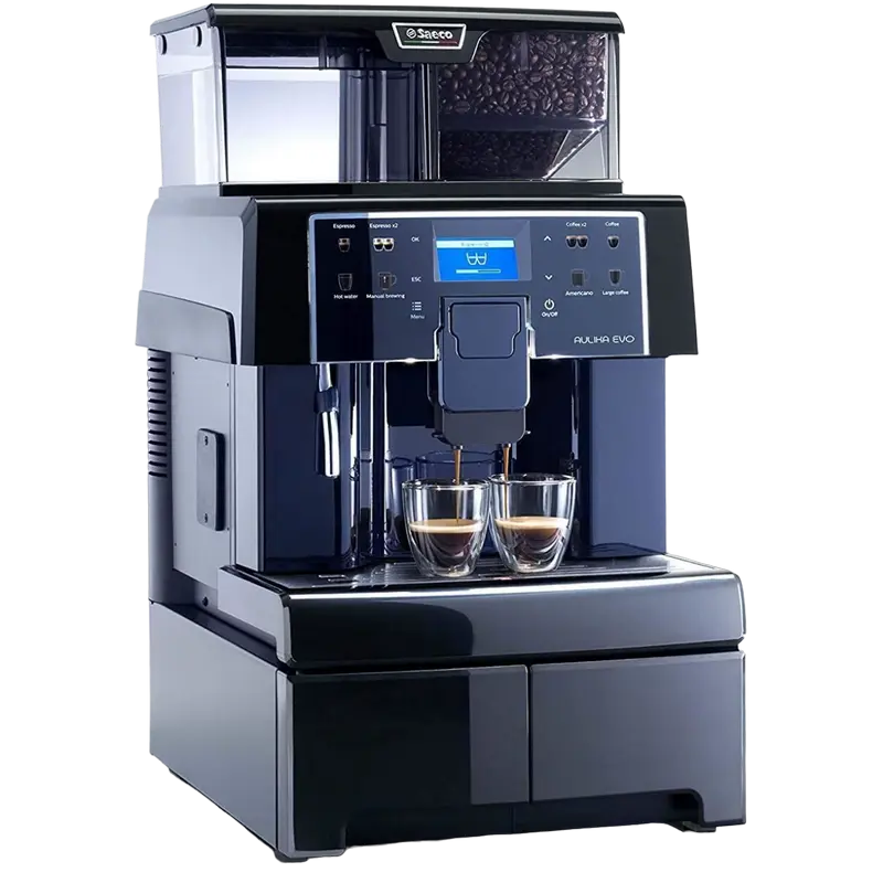 Профессиональная кофемашина Saeco Aulika Evo Office, Черная [3]