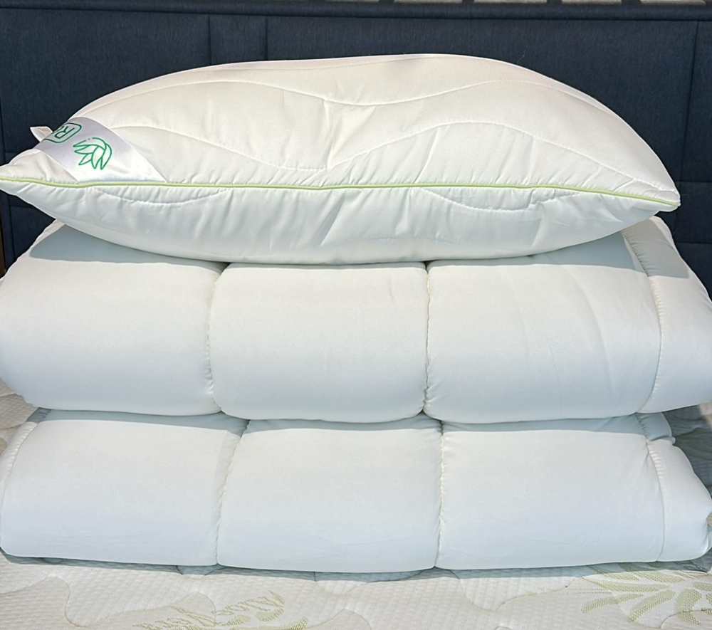 Set Plapuma + 1 pernă Relaxe Home Aloe Vera 145 x 210 cm [6]