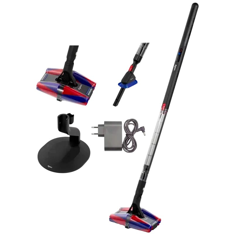 Aspirator vertical fără fir Dyson PencilVac Fluffycones Negru (30 min autonomie, 1,8 kg, HEPA) [4]