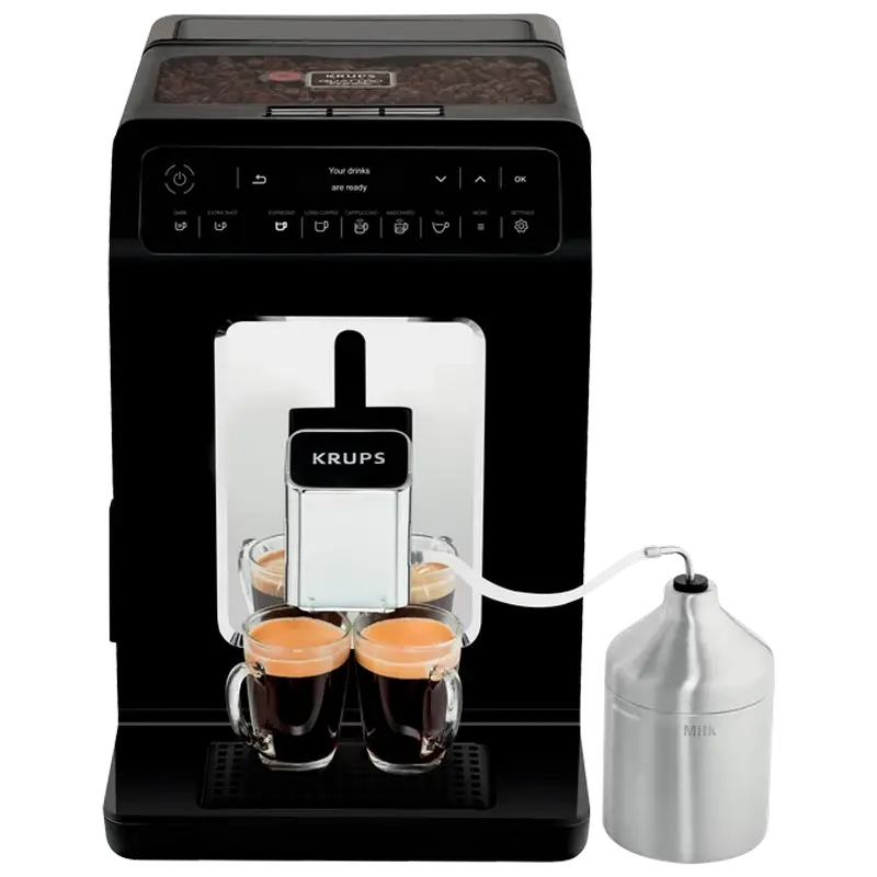 Кофеварка Krups EA891810, Черная [1]