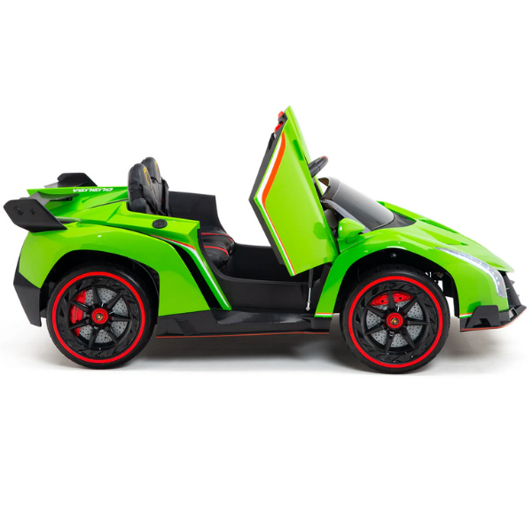 Электромобиль LAMBORGHINI VENENO 12V7Ah, мотор 12V390×4, колёса EVA [4]