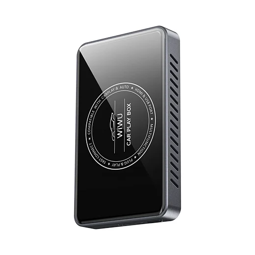 Беспроводной адаптер CarPlay & Android Auto WiWU Wi-CP004 Чёрный – Умная коробка 2-в-1 с HDMI OUT, 5G WiFi и App Store! [8]