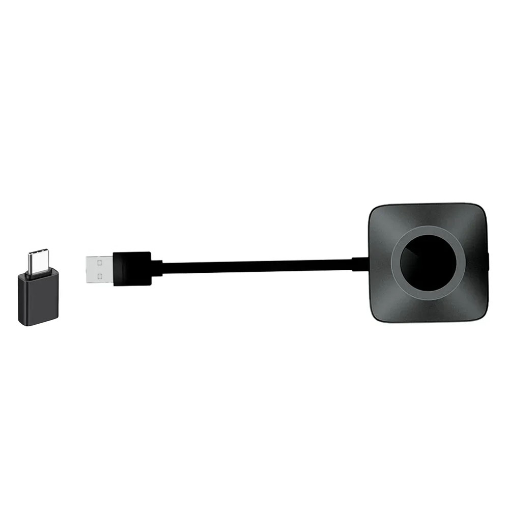 Адаптер Yesido Wireless CarPlay & Android Auto KM23, черный [4]