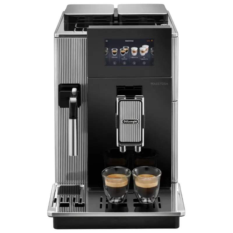 Кофемашина DeLonghi EPAM 960.75 GLM, Серебристый | Черный [15]