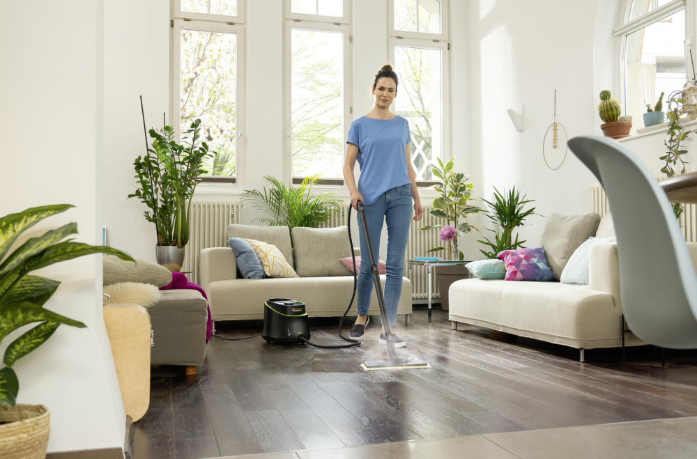 Пароочиститель Kärcher SC 3 Deluxe Anniversary Edition Чёрный – Юбилейное издание с глубокой гигиеной за 30 секунд [4]