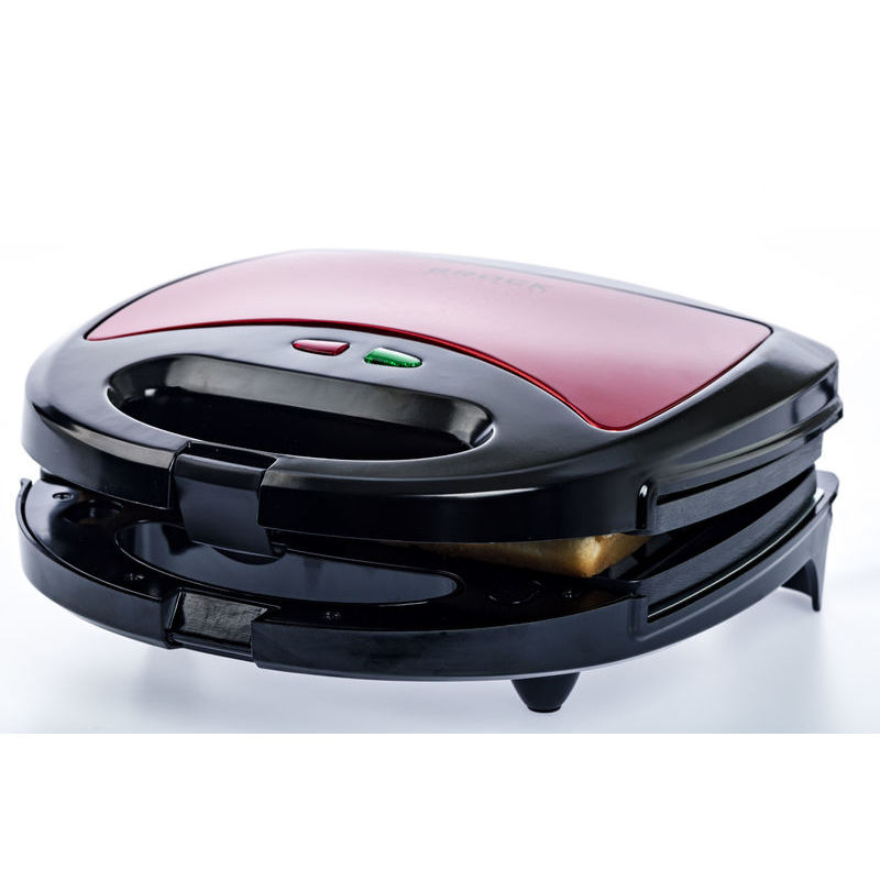 Aparat de Făcut Sandwichuri BROCK SSM 2003 RD, 750W, 3 în 1 (Sandwich Maker, Waffle Maker și Grill) – Mobishop.md [3]