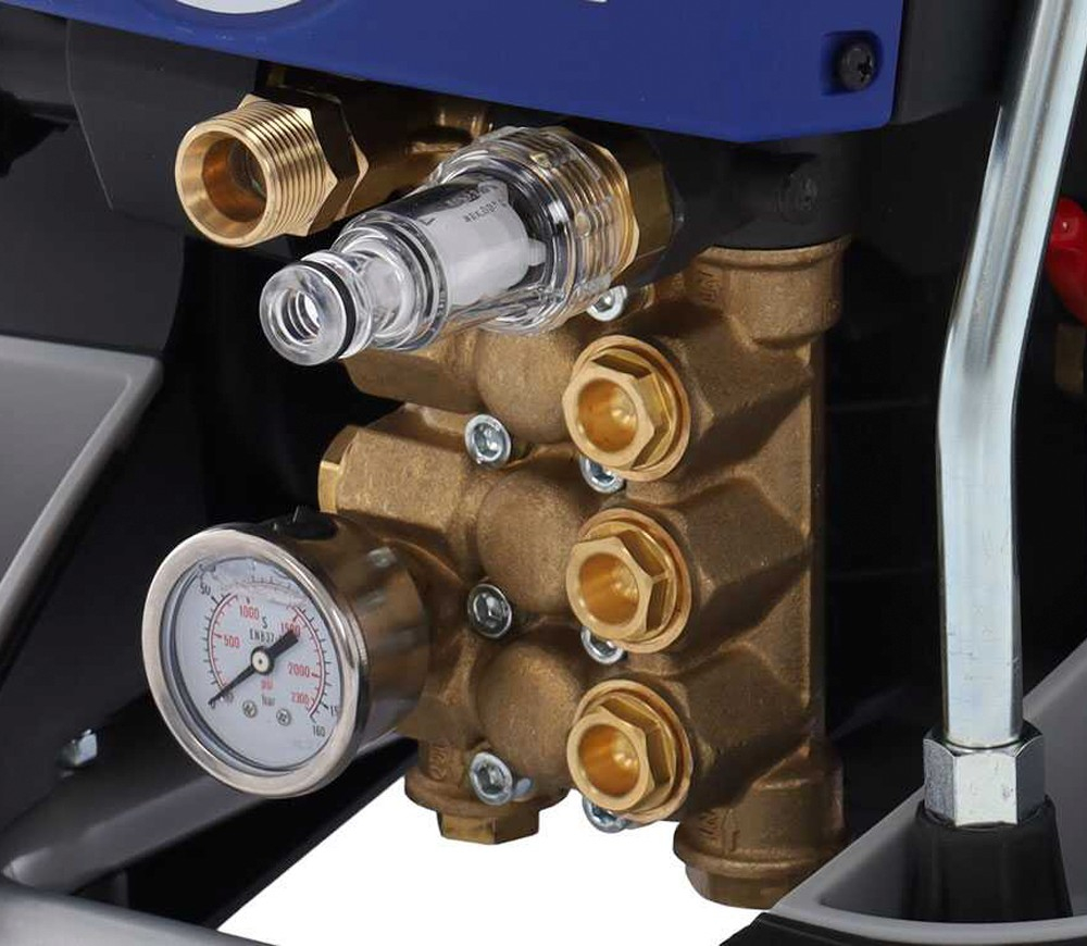 Aparat de spălat cu presiune ANNOVI REVERBERI 757 Dual Pro 15763 (2900W, 190 bar, 510 l/h, Manometru) [6]
