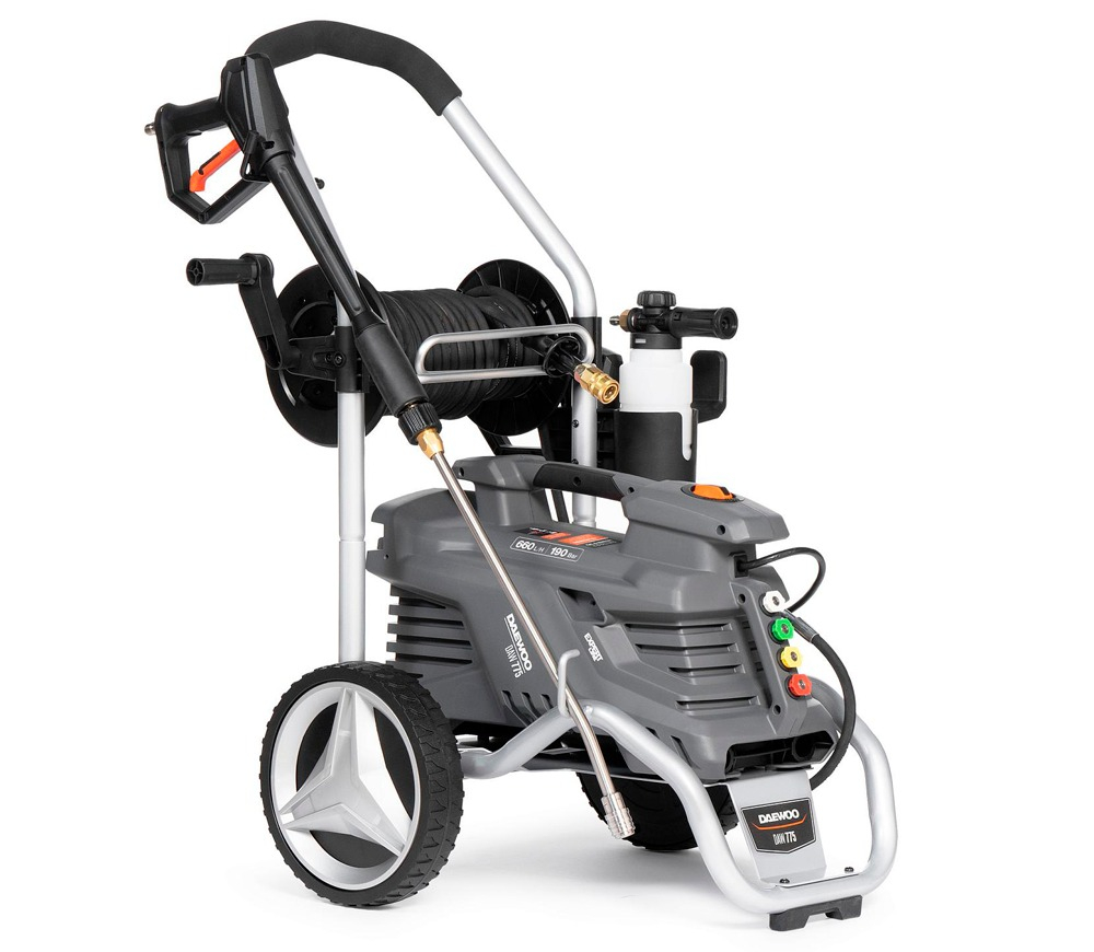 Aparat de spălat cu presiune DAEWOO DAW 775 (3100W, 190 bar, 660 l/h, Motor Brushless, Pompă din aluminiu, Tambur cu furtun 12 m) [3]