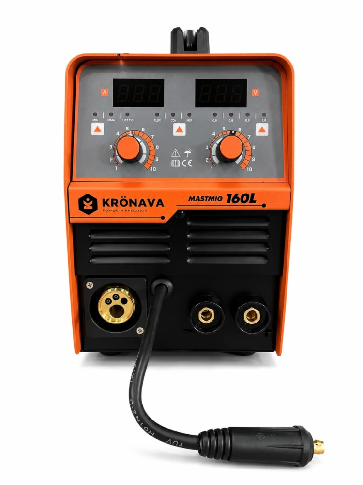 Aparat de sudat semiautomat Kronava Mastmig-160L (FLUX / MMA / LIFT TIG, 250 A, 220 V, fără gaz) [2]