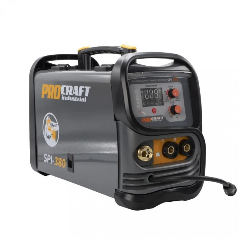Aparat de sudură semiautomat Procraft Industrial SPI380 – Putere versatilă MIG/MAG + MMA până la 180 A, pentru lucrări profesionale! [2]