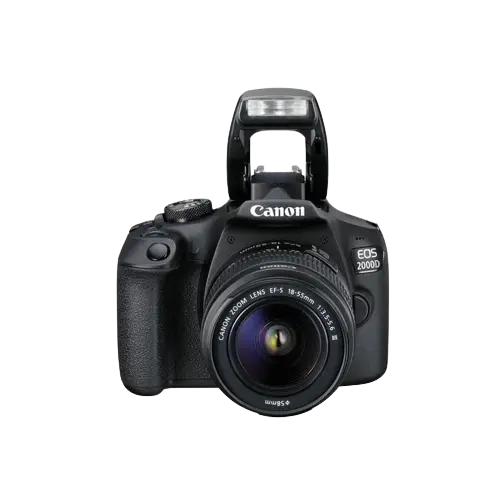 Aparat foto DSLR Canon EOS 2000D & EF-S 18-55mm f/3.5-5.6 DC III KIT [3]