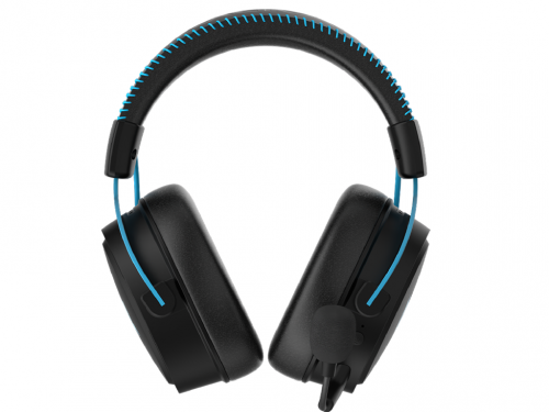Aqirys Headset Wired Gaming ANDROMEDA, 7.1 Virtual Surround, (PS, XBOX, mobile), 3.5 mm, Blue [2]