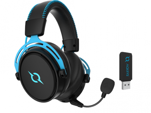 Aqirys Headset Wired Gaming ANDROMEDA, 7.1 Virtual Surround, (PS, XBOX, mobile), 3.5 mm, Blue [4]