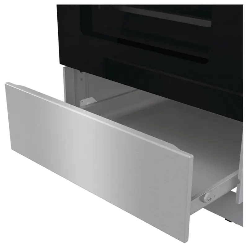 Комбинированная плита Gorenje GKS5C71XF (4 Газовые конфорки, Электрическая духовка ExtraSpace 70 л, Телескопические направляющие, AquaClean, Нержавеющая сталь) [11]