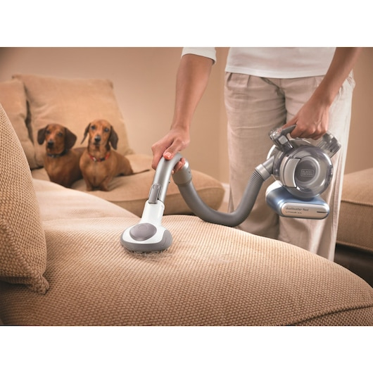 Aspirator manual cu acumulator Black+Decker 14.4V Li-Ion Flexi Pet Vac PD1420LP-QW [3]