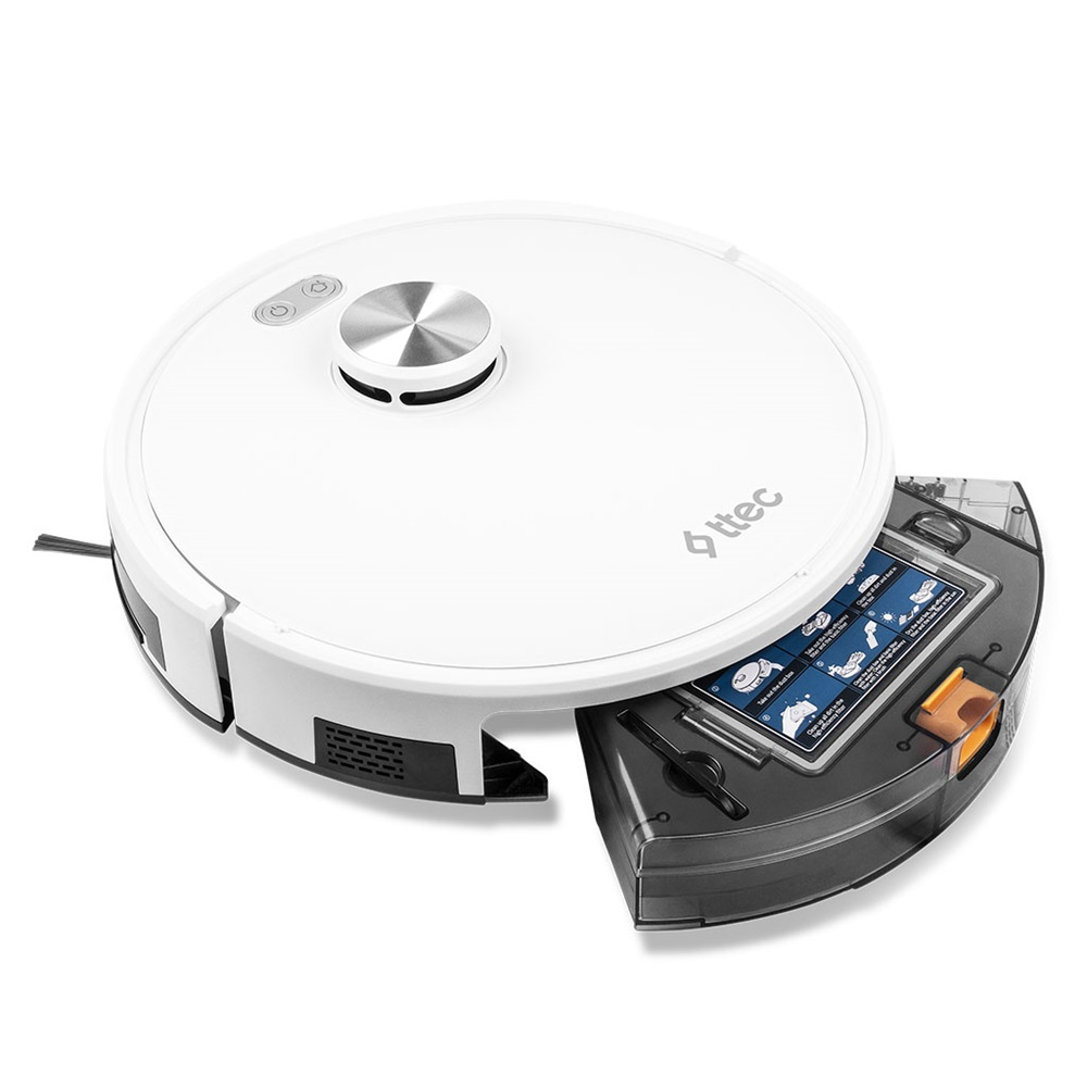 Робот-пылесос Ttec Robi ProMaster+ с функцией влажной уборки и системой автоматического опорожнения контейнера [4]