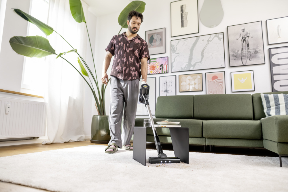 Aspirator vertical fără fir Kärcher VCS 3 Nano Complete – 50 min autonomie, filtru HEPA, senzor de praf, doar 2,2 kg – curățenie germană în format ultra-ușor [9]