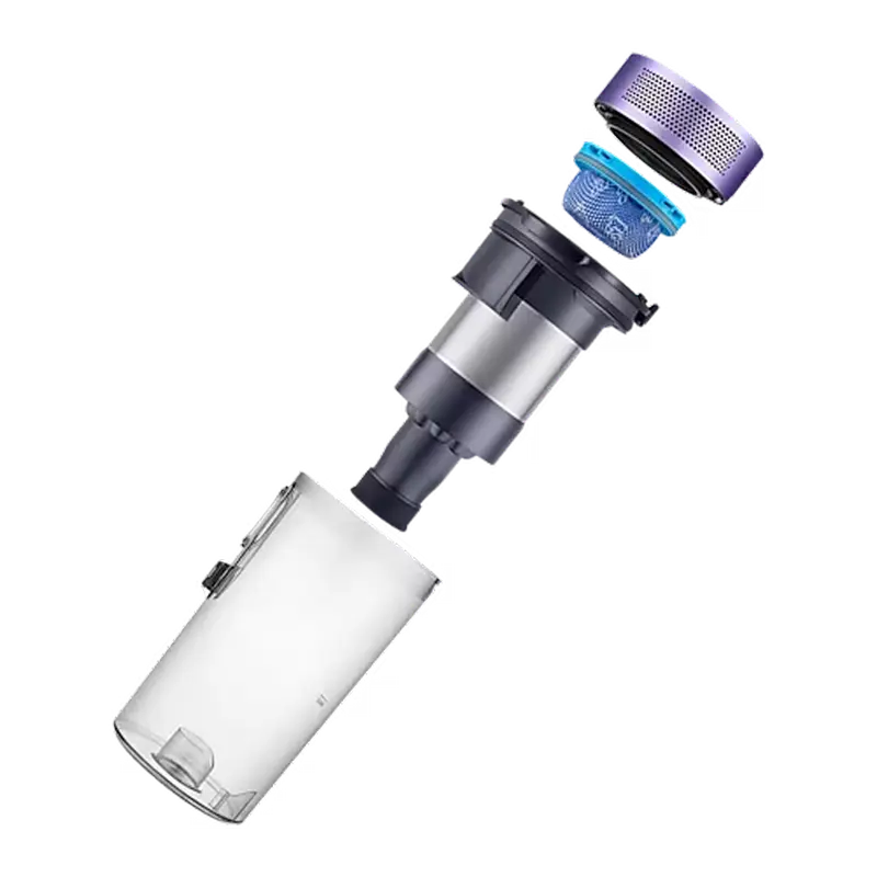 Aspirator Vertical Samsung Jet 60 pet VS15A6031R4/EV (410 W, Putere aspirare 150 W, Multiciclon 0.8 L, Filtrare 5 etape, Autonomie 40 min, Violet) [12]