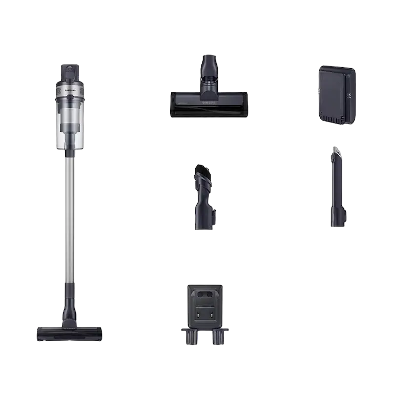 Aspirator Vertical Samsung Jet 60 pet VS15A6031R4/EV (410 W, Putere aspirare 150 W, Multiciclon 0.8 L, Filtrare 5 etape, Autonomie 40 min, Violet) [2]