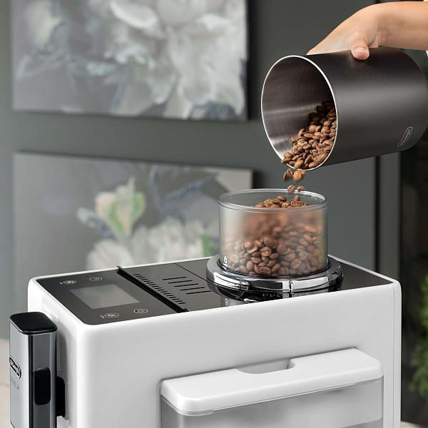 Automat de cafea DeLonghi Rivelia Perfetto EXAM440.55.W, Alb [5]