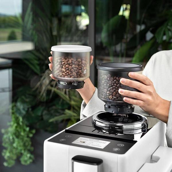 Automat de cafea DeLonghi Rivelia Perfetto EXAM440.55.W, Alb [6]