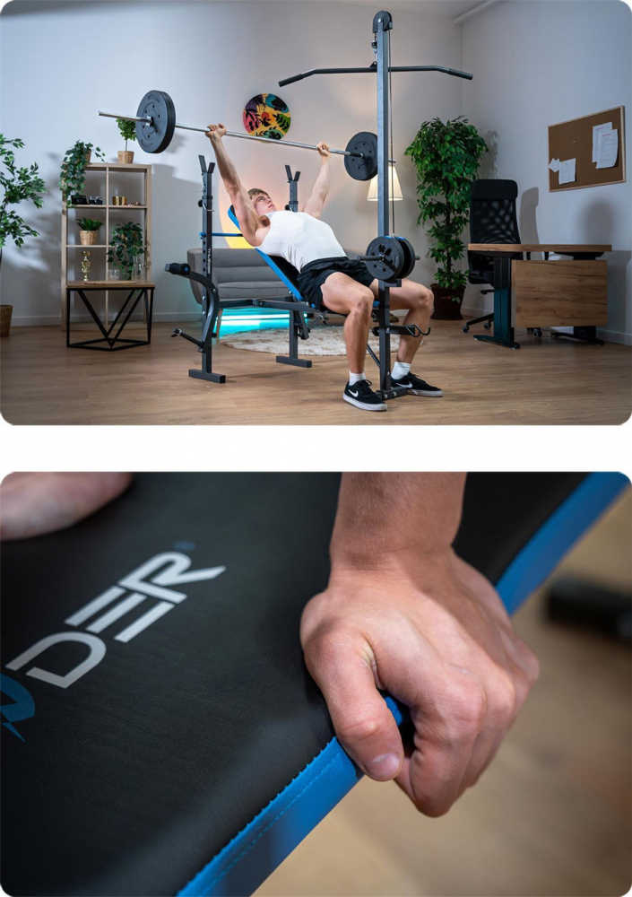 Bancă ajustabilă pentru exerciții de forță Thunder VIGOR-C [5]