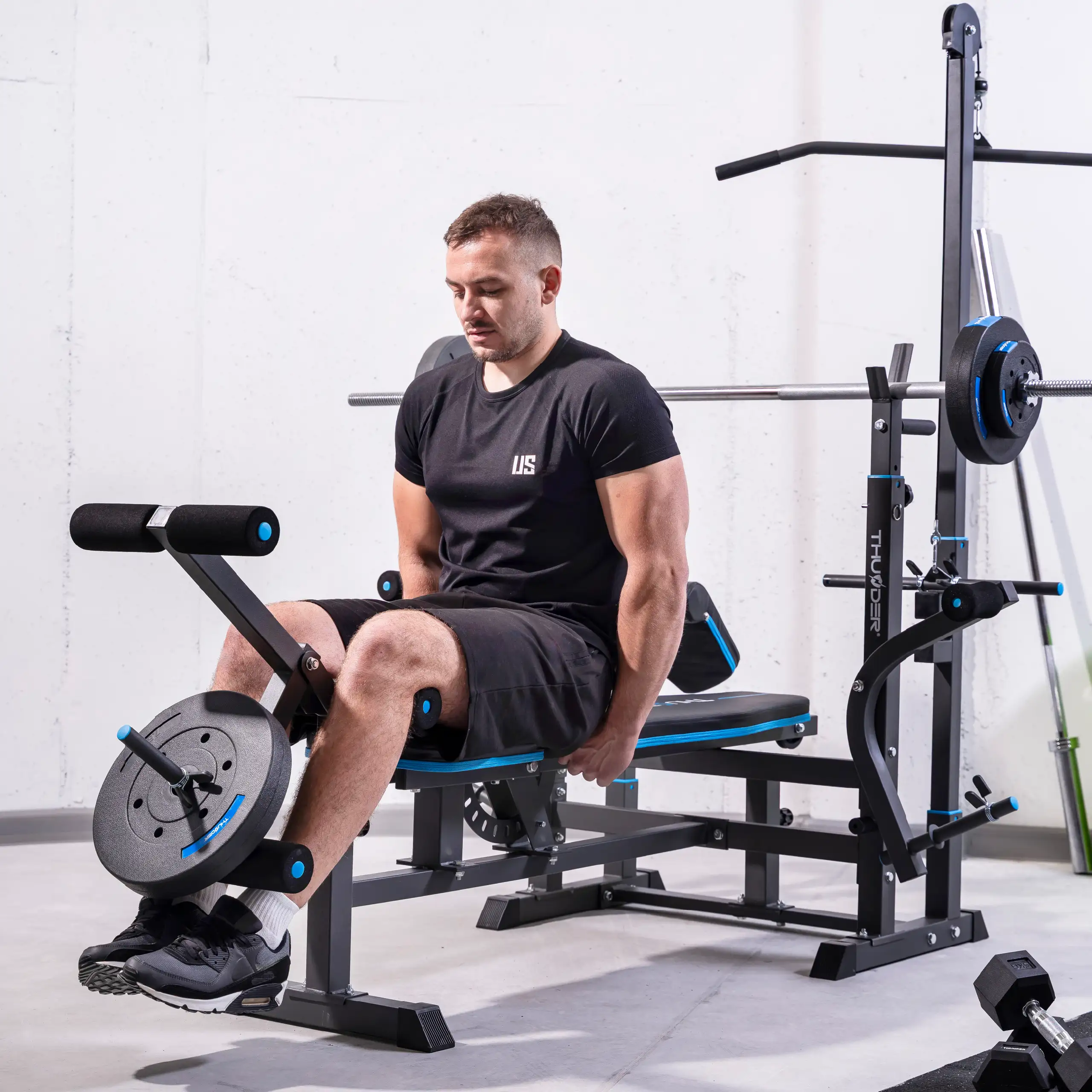 Многофункциональная силовая скамья THUNDER® VIGOR-C – сила, универсальность и комфорт дома [4]