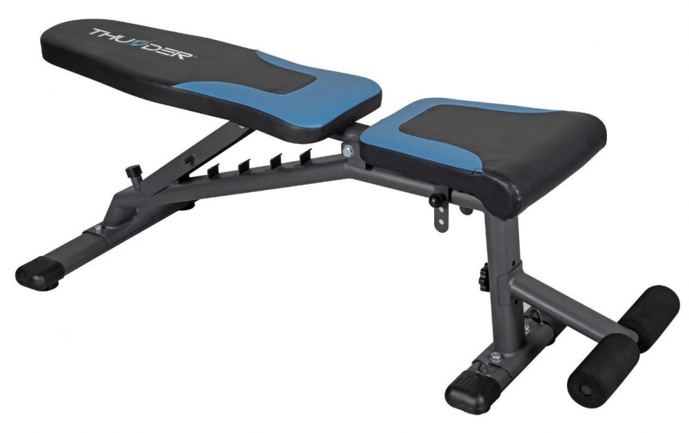Bancă pliabilă pentru fitness și forță Thunder QUICK [3]
