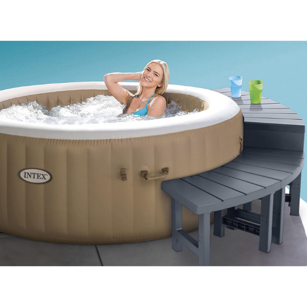 Bancă rotundă INTEX pentru SPA Jacuzzi gonflabil [2]