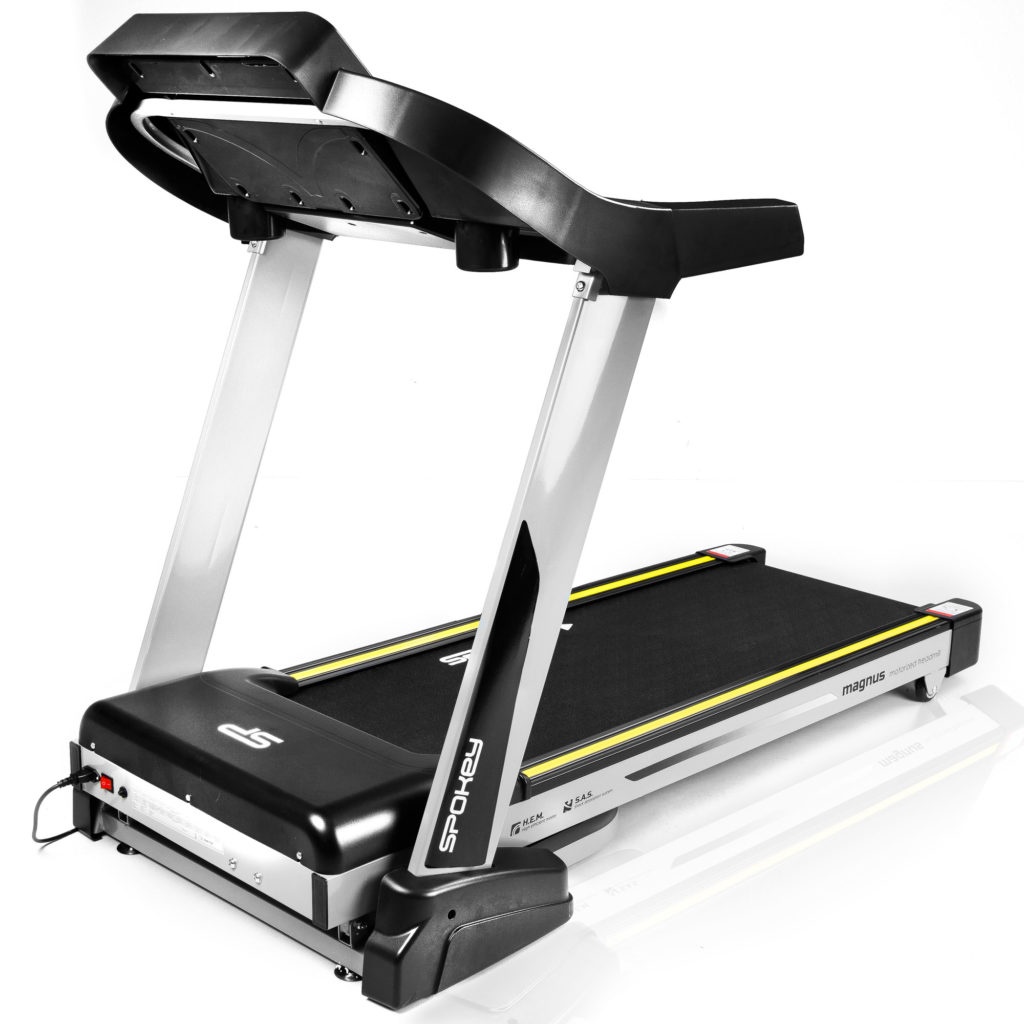 Электрическая беговая дорожка Spokey Magnus – мощный мотор для дома [10]