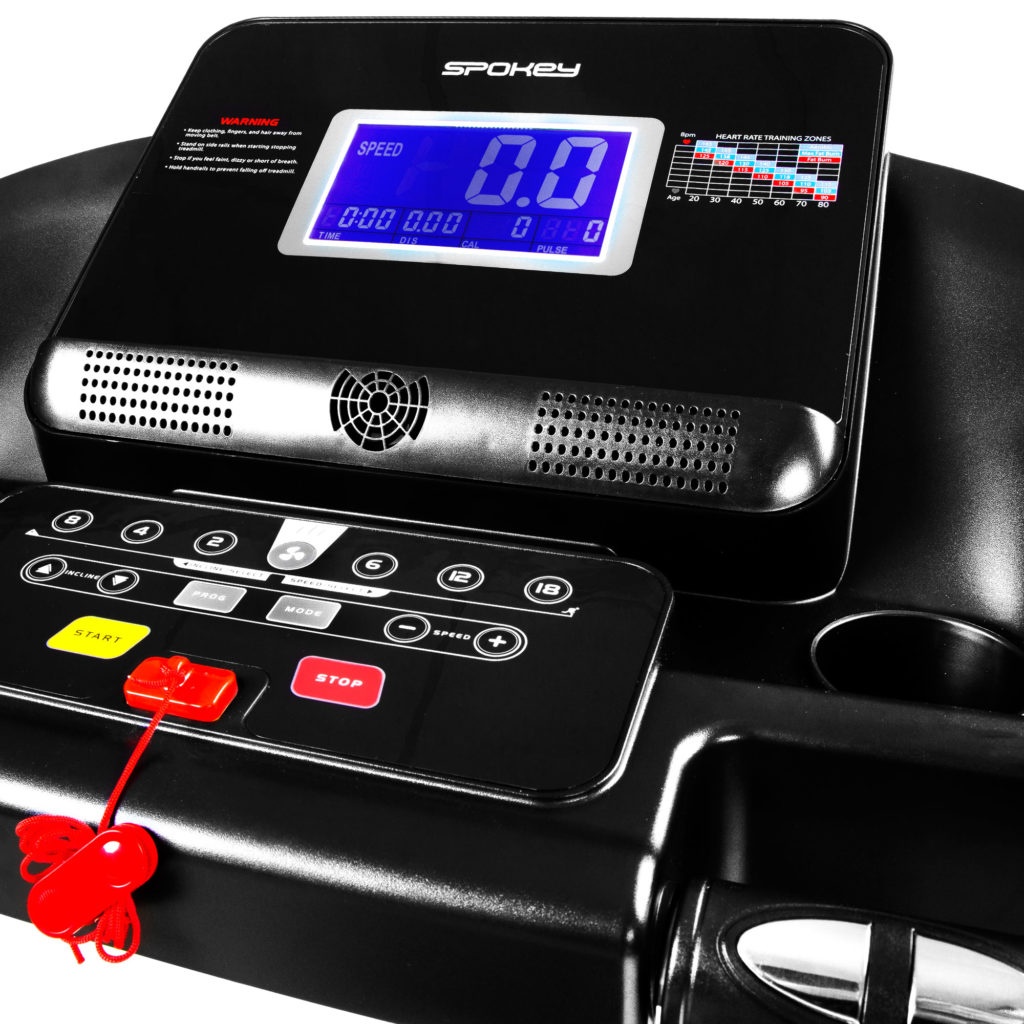 Электрическая беговая дорожка Spokey Magnus – мощный мотор для дома [3]