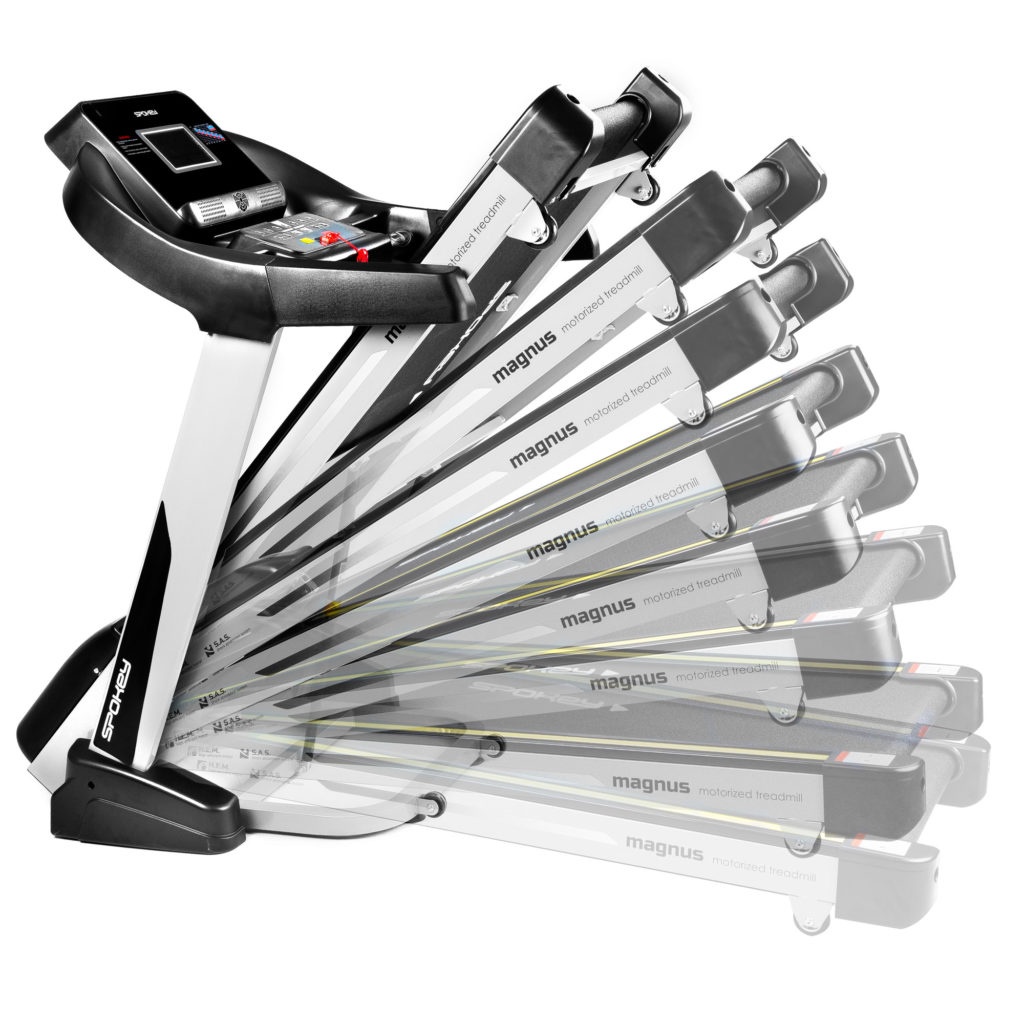 Электрическая беговая дорожка Spokey Magnus – мощный мотор для дома [9]