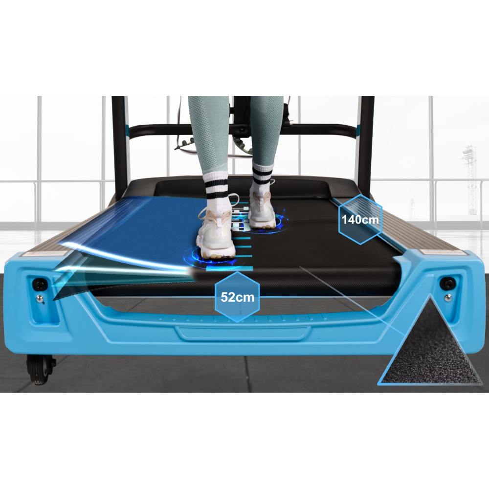 Banda de alergare electrica THUNDER ELITE-DS, WiFi, 22km, 200kg Black [5]