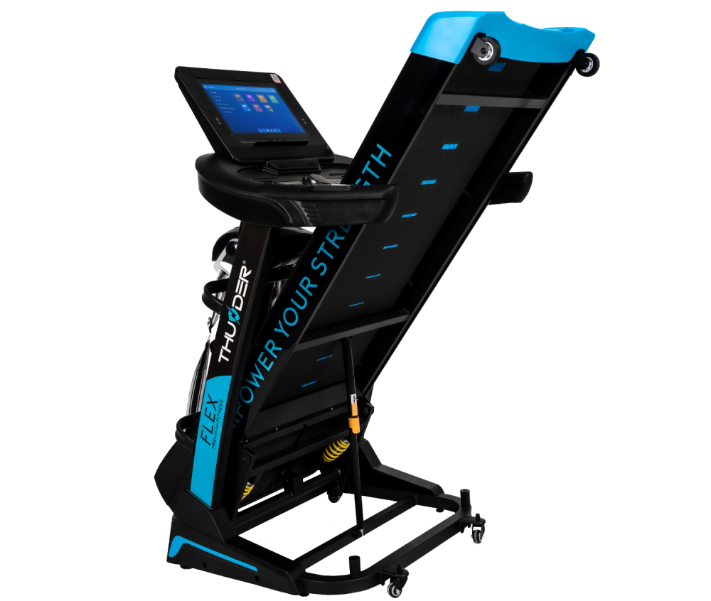 Banda de alergare electrica THUNDER FLEX-DS-TFT, WiFi, Black [4]
