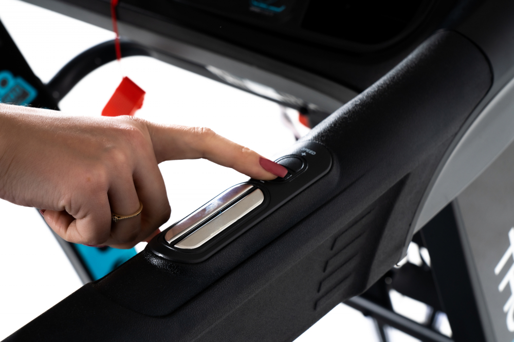 Banda de alergare electrica THUNDER FLEX-DS, WiFi, Viteza maxima 20km/h, maxima suportata 180kg, Black [3]