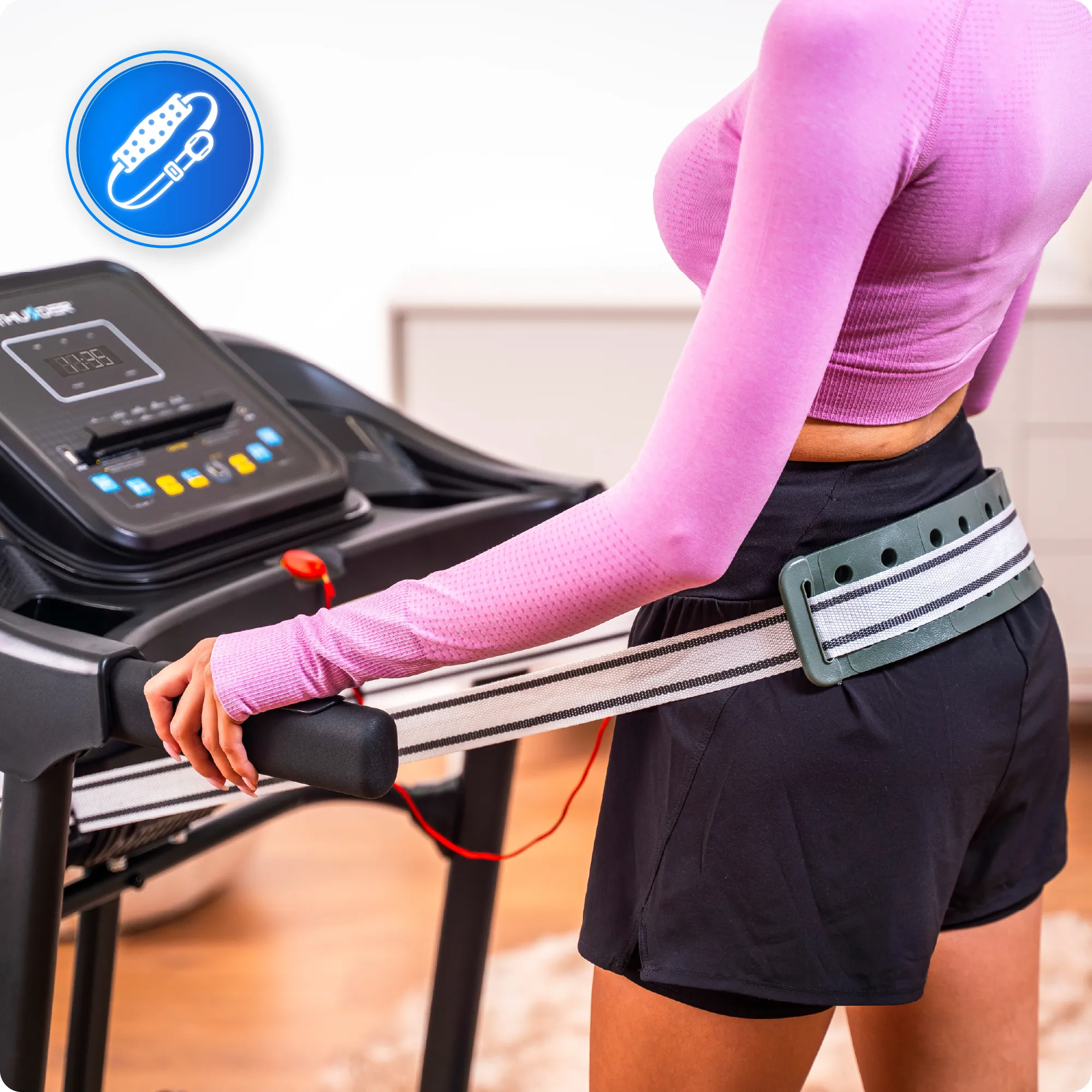 Banda de alergare electrică THUNDER® G8000-D – Antrenamente profesionale chiar la tine acasă! [8]