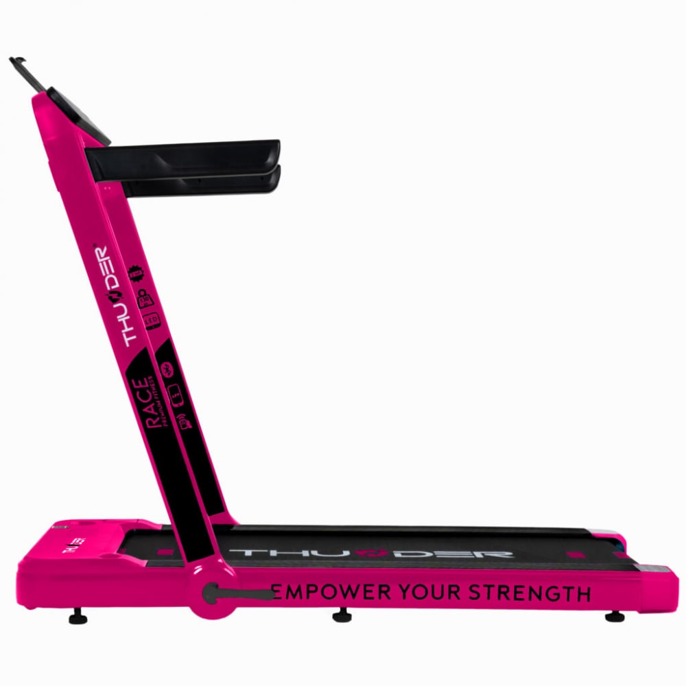 Беговая дорожка THUNDER® RACE-PINK — Элегантность и мощность для домашних тренировок [7]