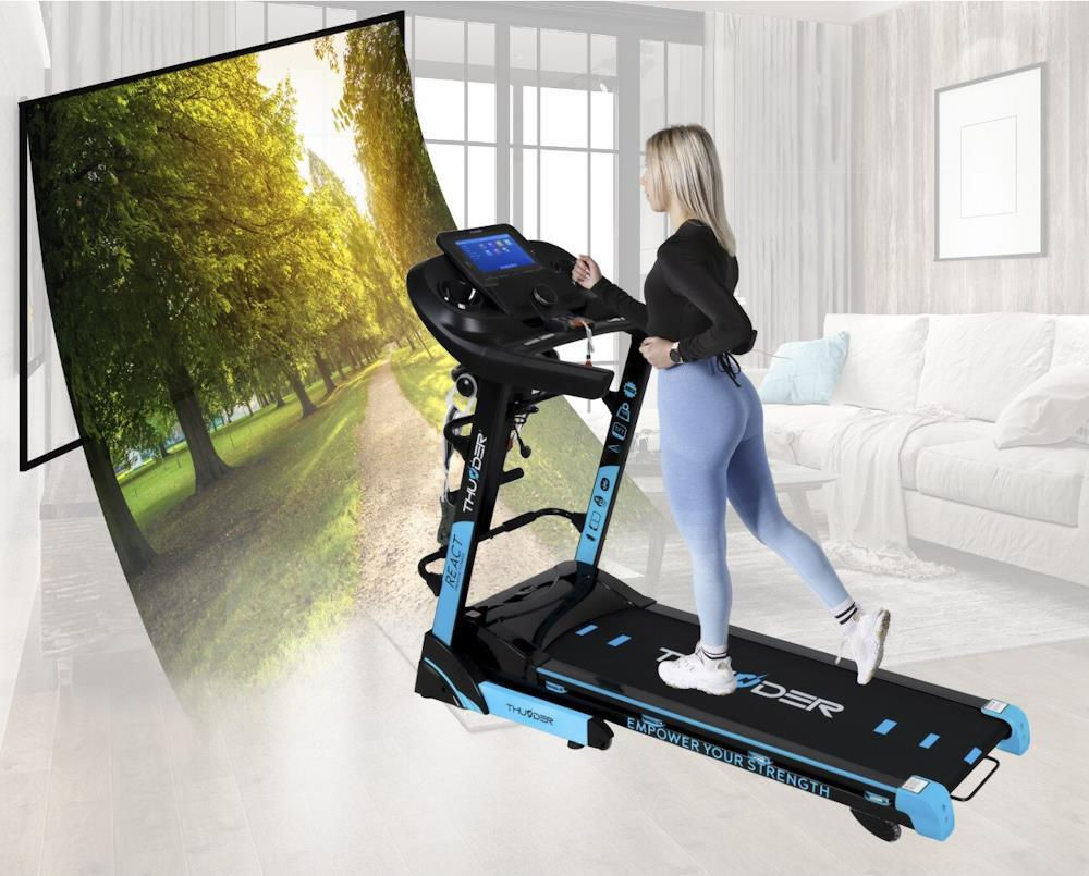 Banda de alergare electrica THUNDER REACT-DS-TFT [5]