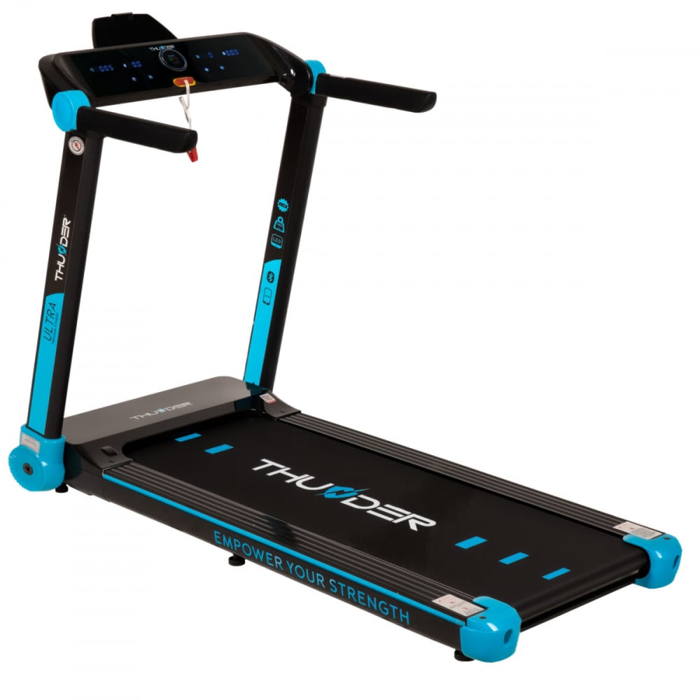 Banda de alergare electrica THUNDER ULTRA, Viteza maxima 16km/h, maxima suportata 160kg, Black [10]