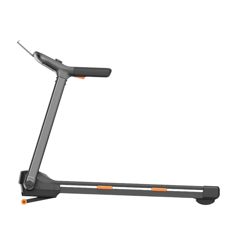 Bandă de alergat electrică Kingsmith WalkingPad G15 (Motor 3 CP, Înclinare reglabilă 10°, Viteză max. 15 km/h, Sarcină max. 136 kg, Pliabilă, Senzor Puls, Bluetooth, Negru) [9]