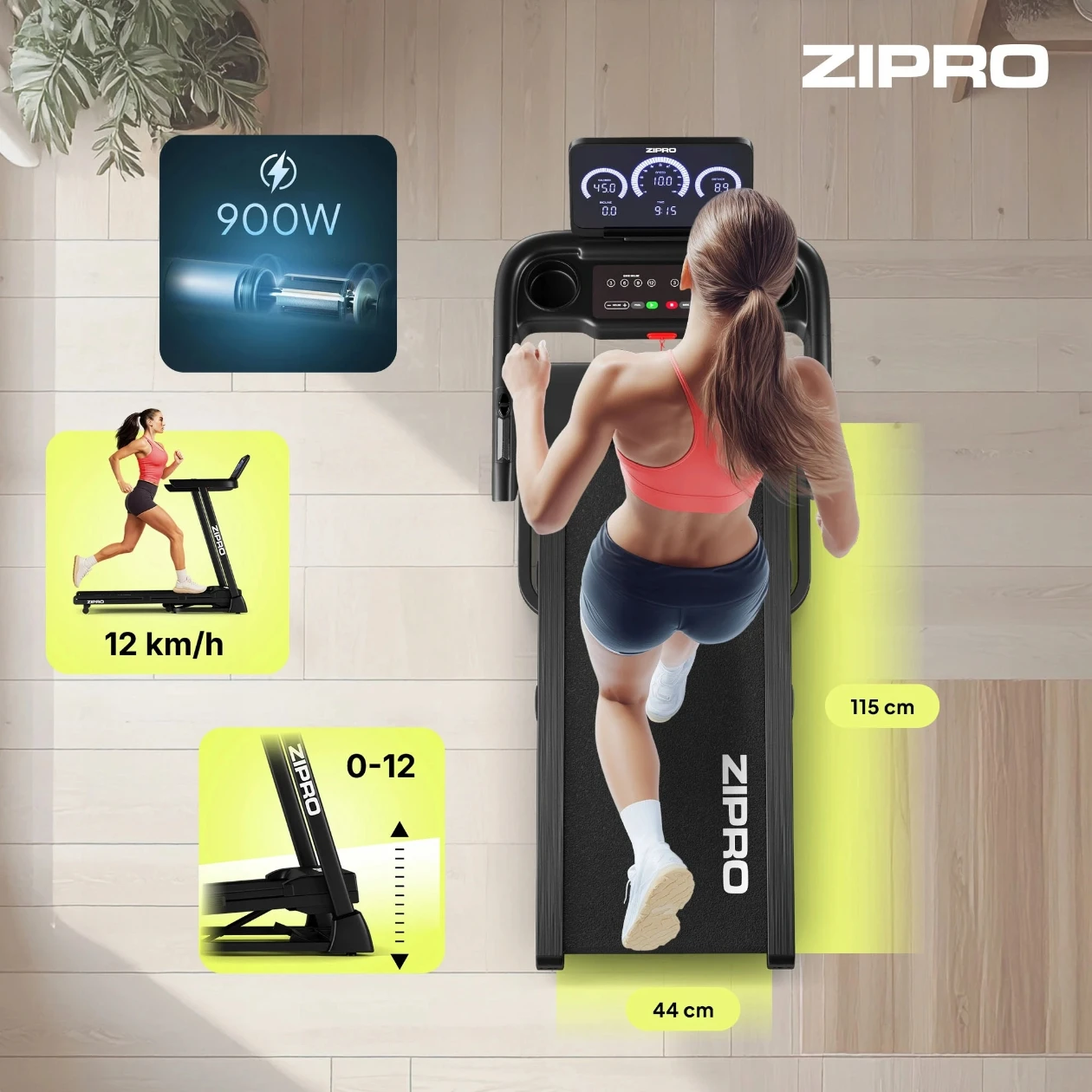 Беговая дорожка Zipro Luma [6]