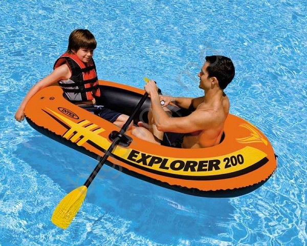 Barcă gonflabilă “Explorer 200”, 185x94x41 cm, până la 95kg, 6+ [2]