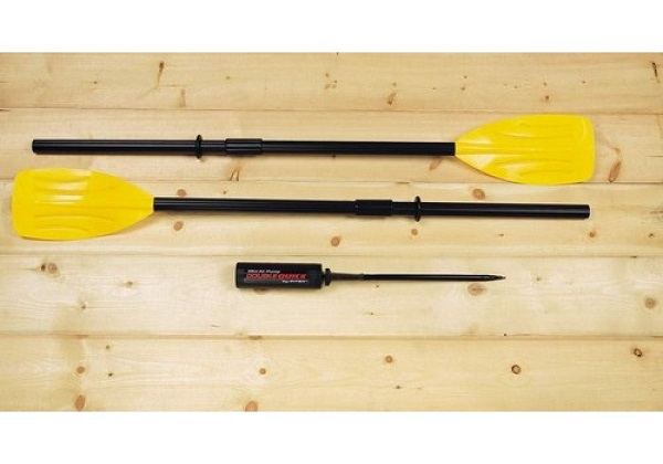 Barca gonflabilă Explorer 200 cu vâsle și pompă, 185x94x41 cm, până la 95 kg, 6+ [5]