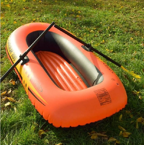 Barca gonflabilă Explorer 200 cu vâsle și pompă, 185x94x41 cm, până la 95 kg, 6+ [3]