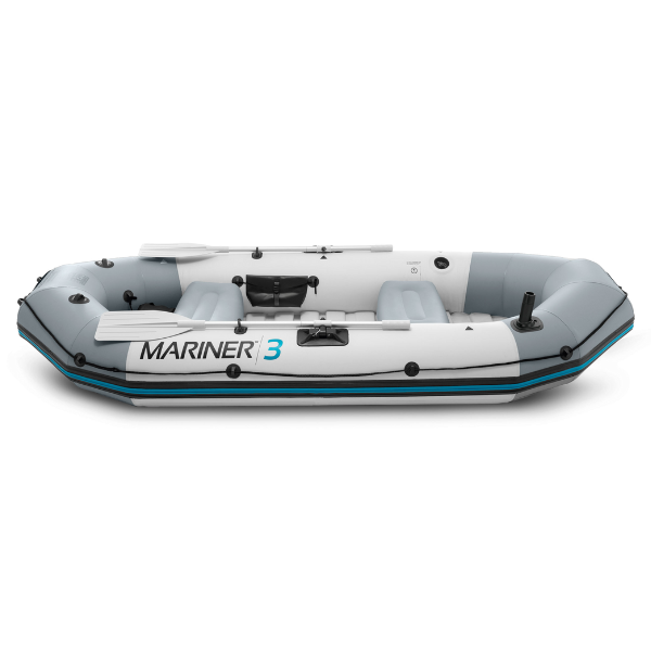 Barca gonflabilă “Mariner 3” cu vâsle și pompă, 297x127x46 cm, până la 400 kg [10]