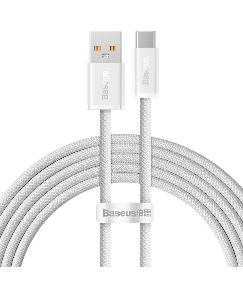 Baseus Cable USB-A to Type-C 100W 2m Dynamic Series, Gray [1]