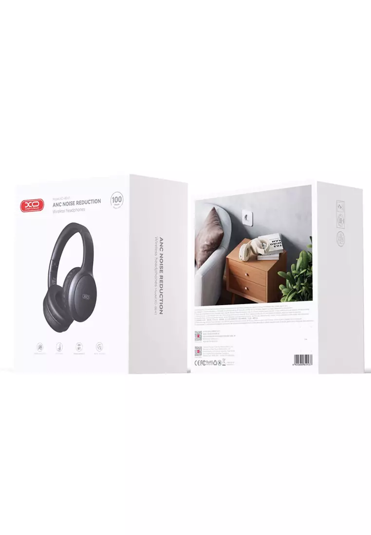 BE41 Star Mist ANC Noise Cancelling Folding Headband Bluetooth Headset black [3]